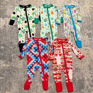 Cozy Critters Kids Footies - Multicolor Fun